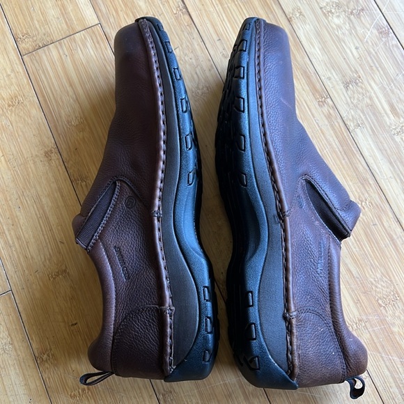 Red Wing Brown Leather Slip-On Shoes Mens Size 15 Comfort Work SafetyToe Casual - Picture 9 of 13